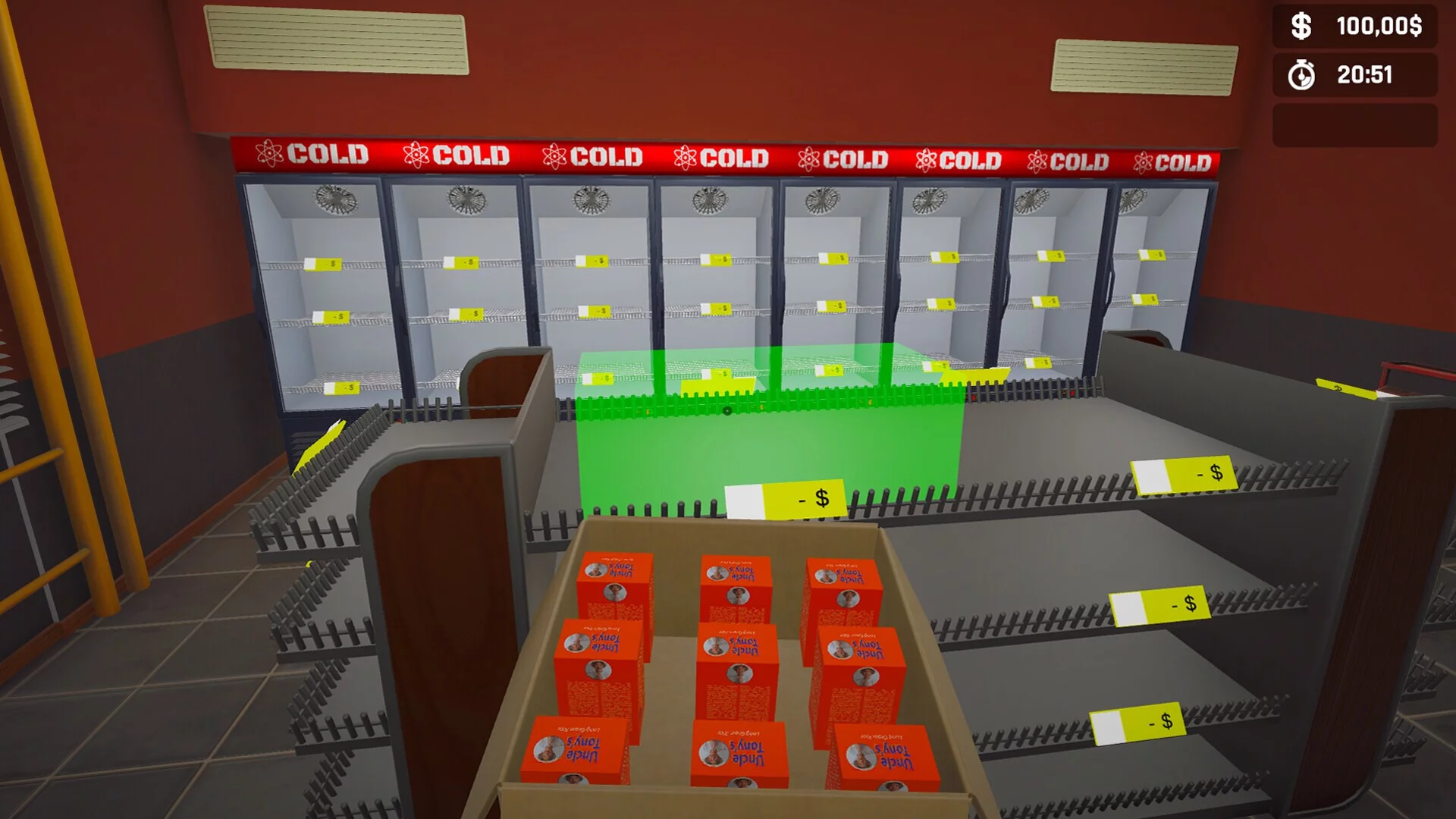 Изображение игры: Town Market Simulator 2025