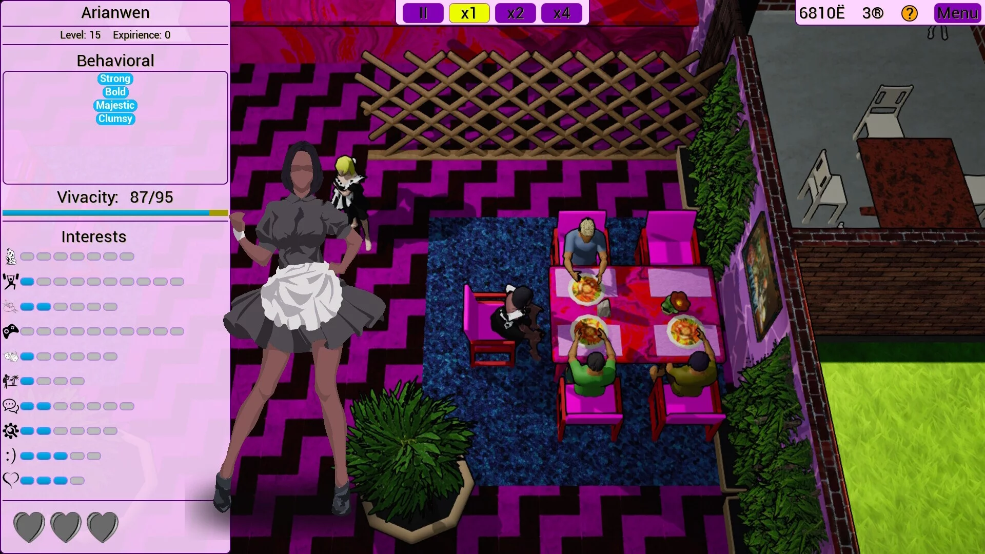Изображение игры: Cocktail Girl Service