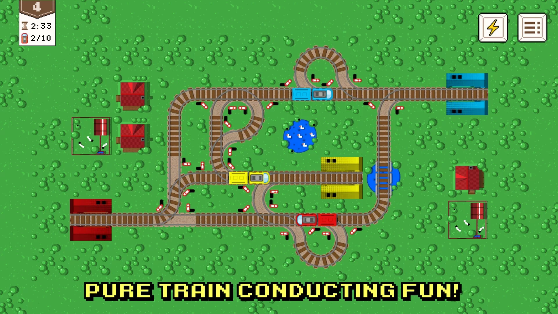 Изображение игры: Train Hero