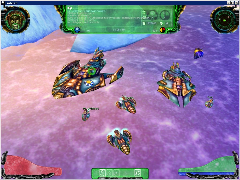 Изображение игры: Cratered