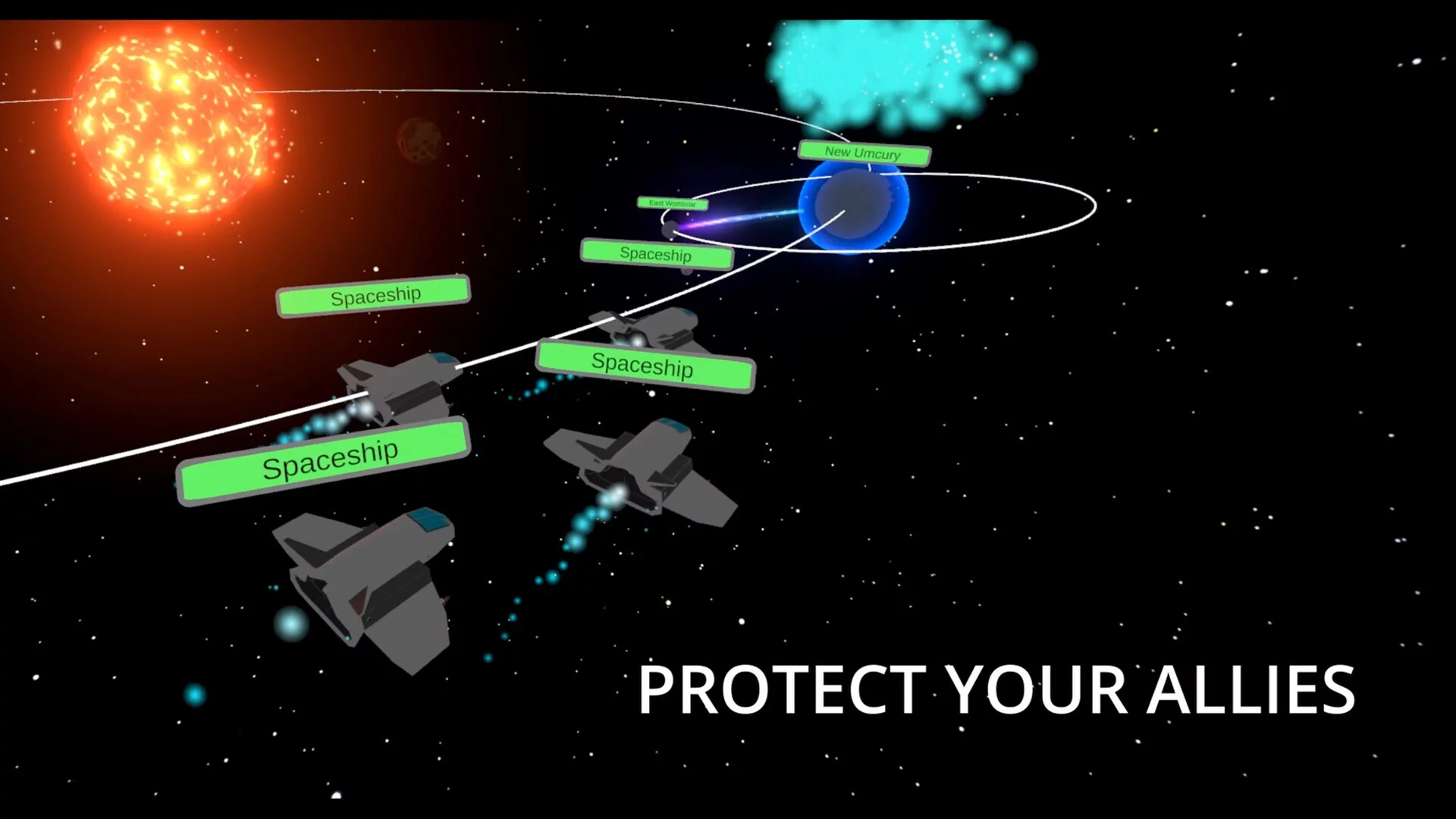 Изображение игры: Angry Universe VR