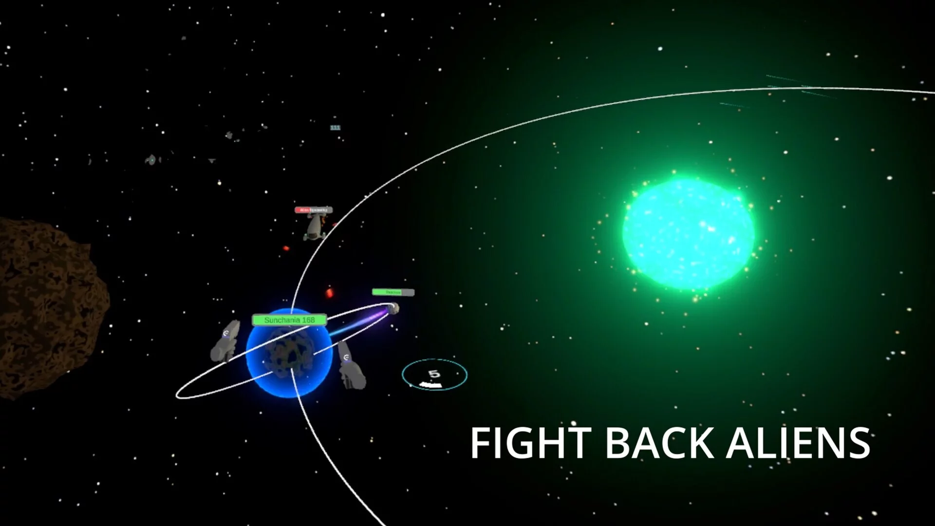 Изображение игры: Angry Universe VR