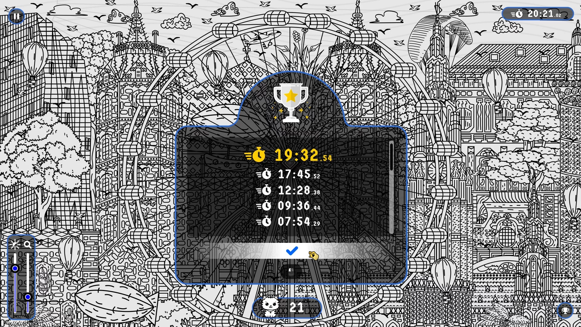 Изображение игры: 101 Cats Hidden in Vienna
