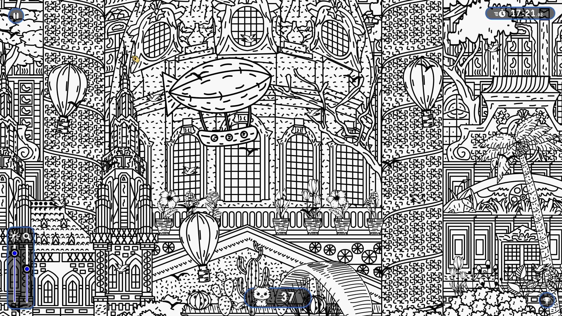 Изображение игры: 101 Cats Hidden in Vienna