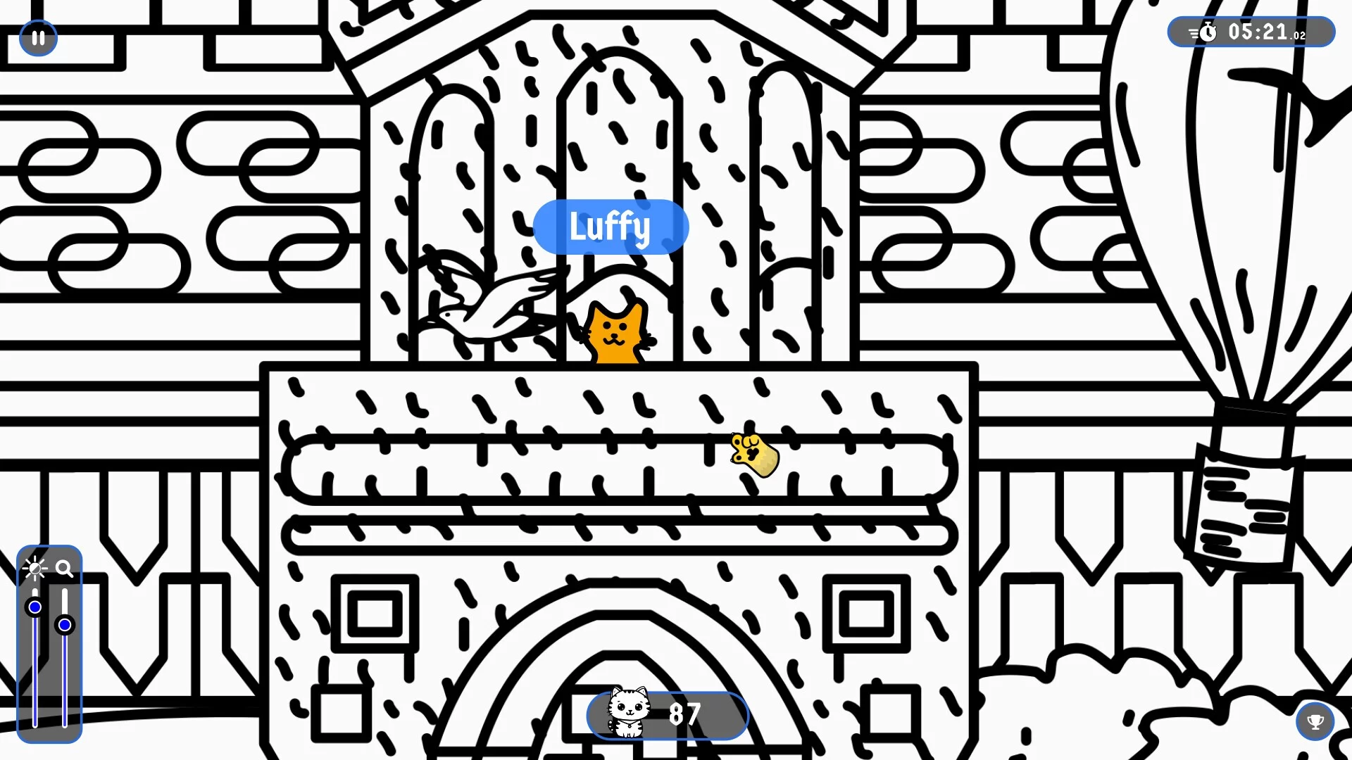 Изображение игры: 101 Cats Hidden in Milan