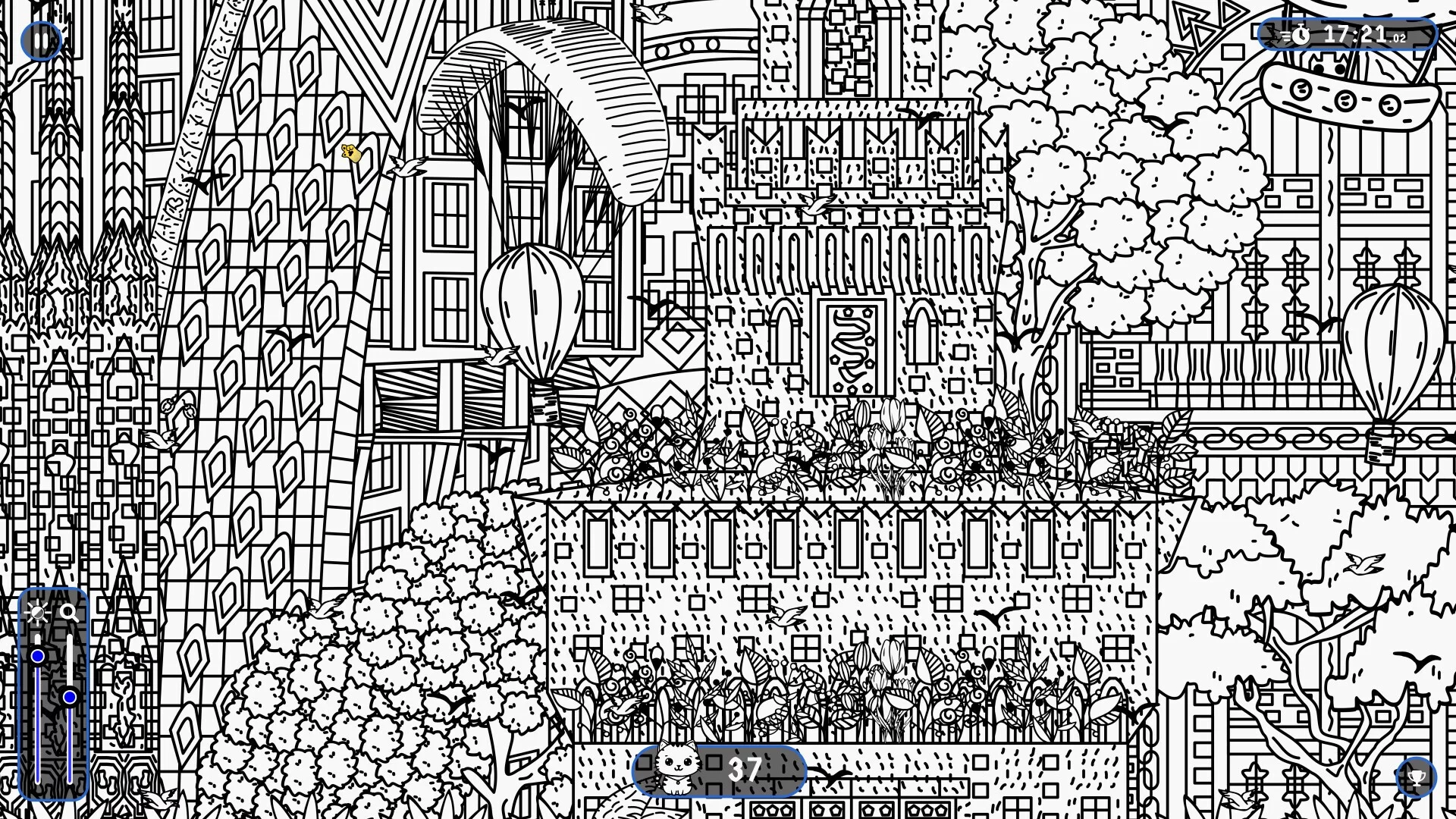 Изображение игры: 101 Cats Hidden in Milan