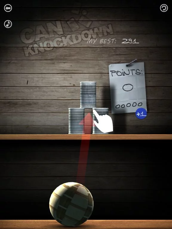 Изображение игры: Can Knockdown