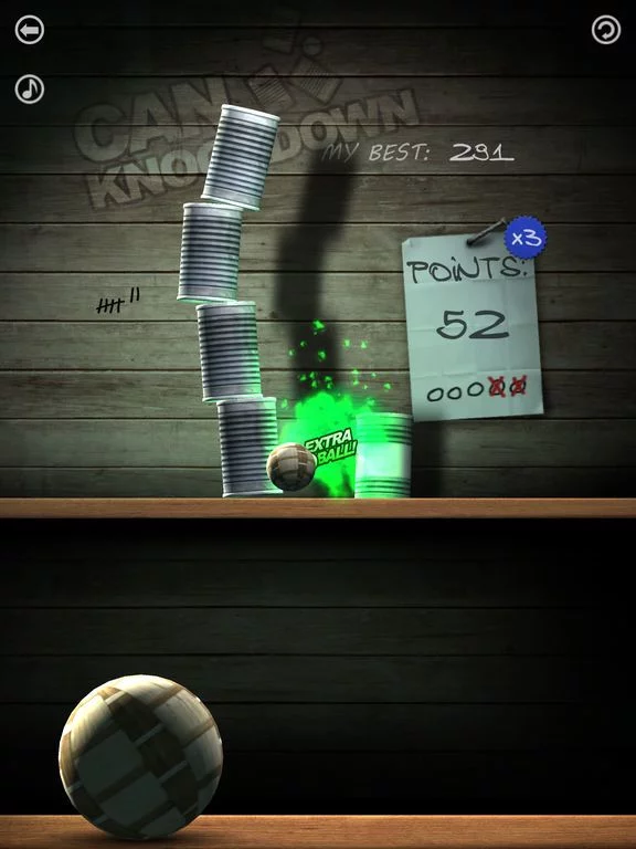 Изображение игры: Can Knockdown