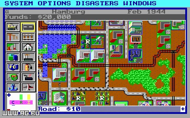 Изображение игры: SimCity (1989)