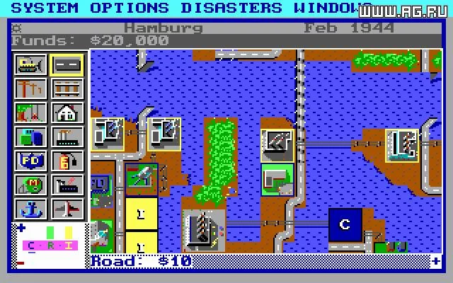 Изображение игры: SimCity (1989)