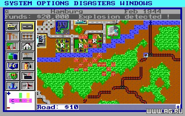 Изображение игры: SimCity (1989)