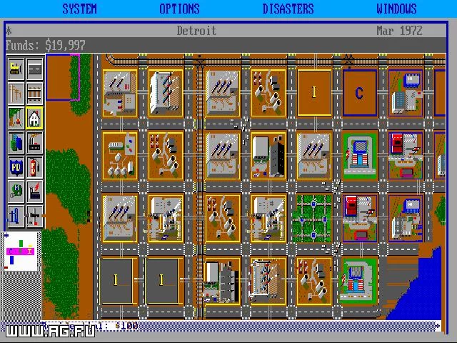 Изображение игры: SimCity (1989)
