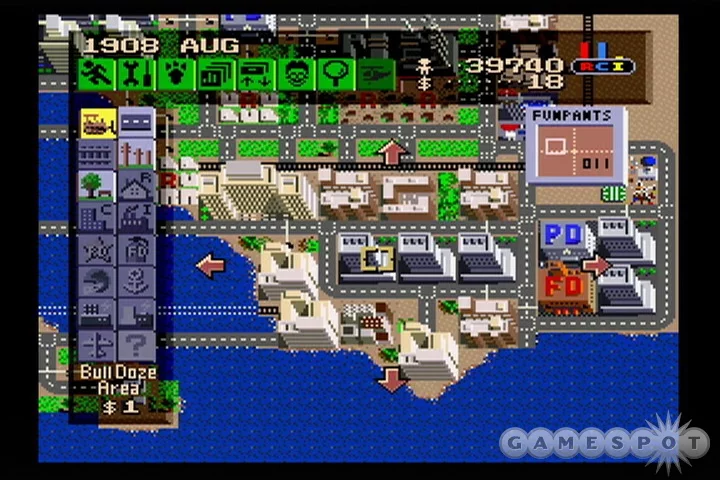 Изображение игры: Sim City