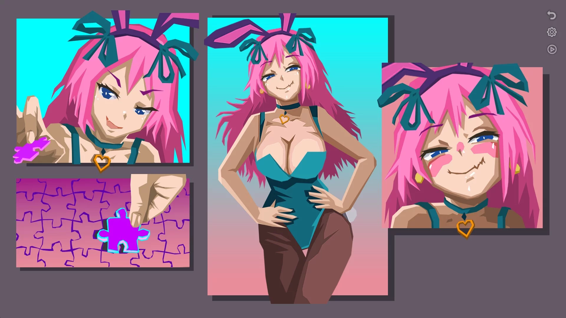 Изображение игры: Bunny Girl Story