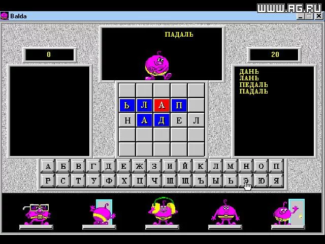 Изображение игры: Balda