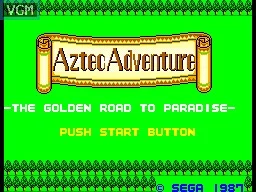 Изображение игры: Aztec Adventure
