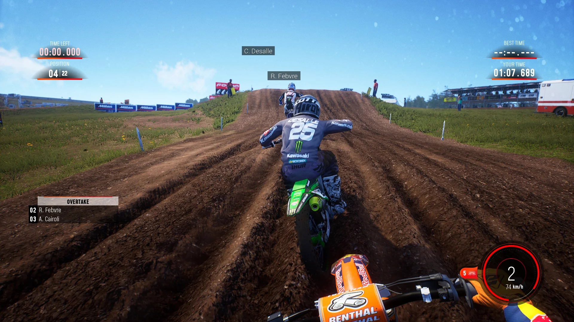 Изображение игры: MXGP 2019 - The Official Motocross Videogame