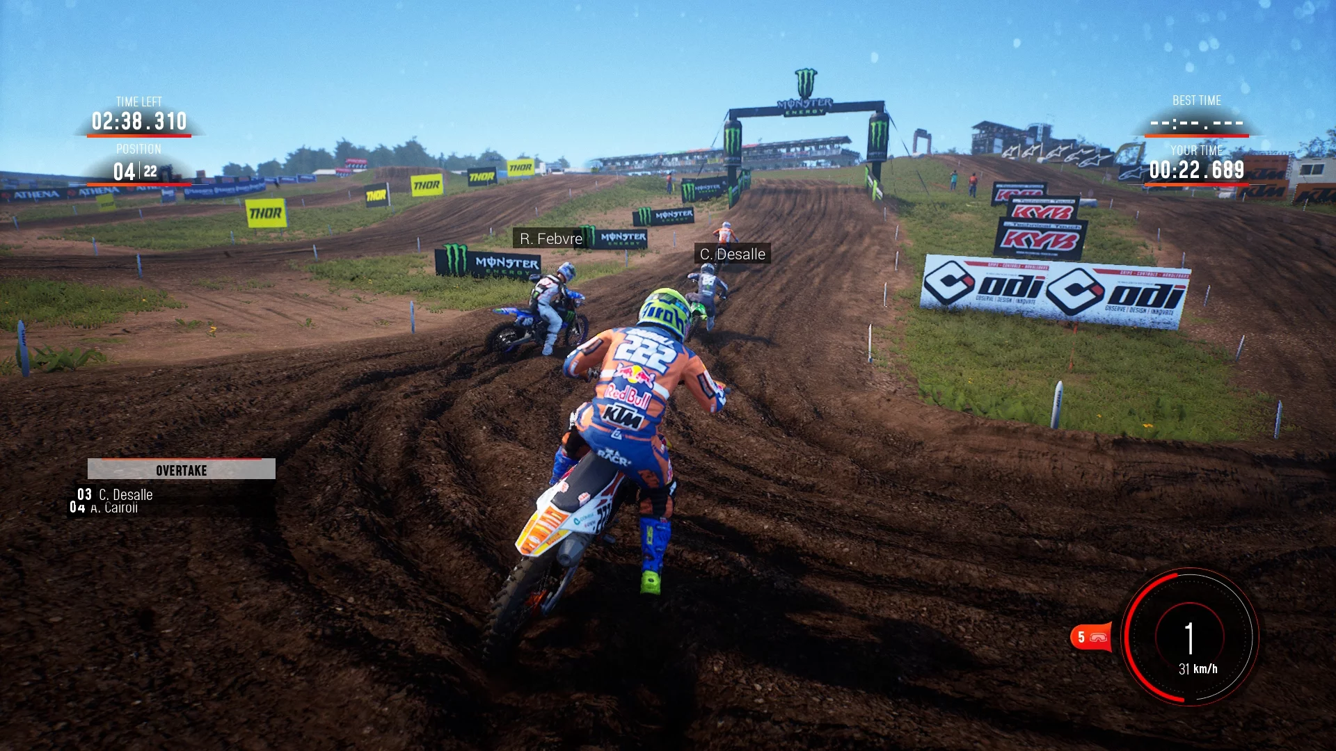 Изображение игры: MXGP 2019 - The Official Motocross Videogame