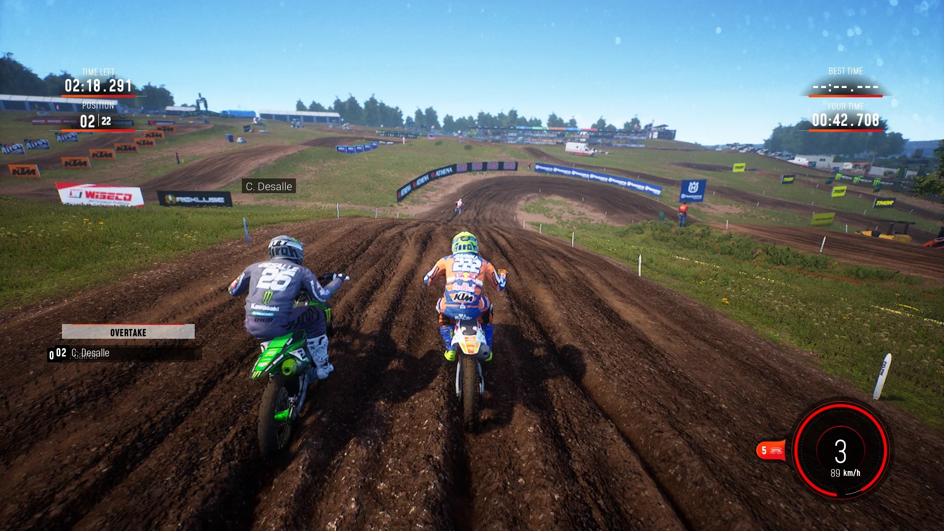 Изображение игры: MXGP 2019 - The Official Motocross Videogame