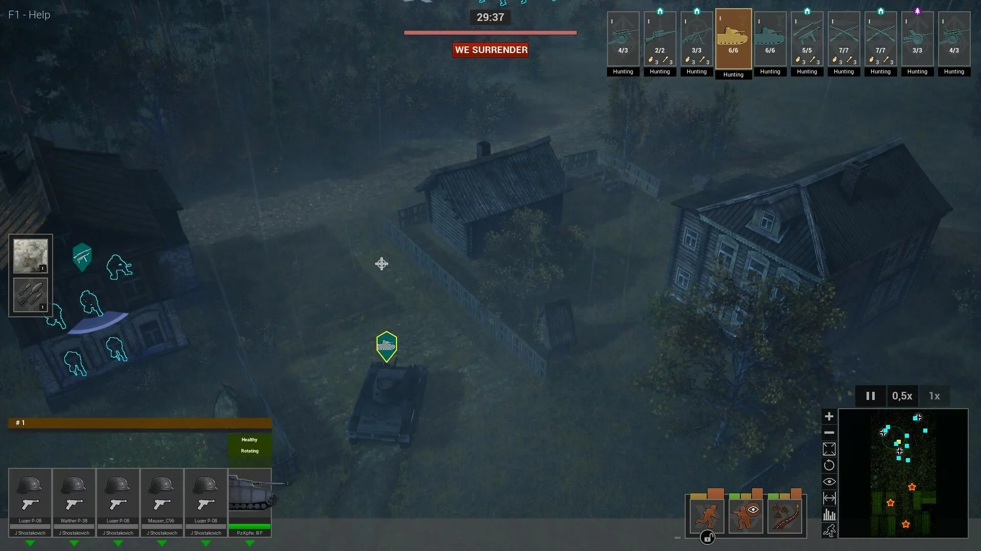 Изображение игры: Platoon Commander