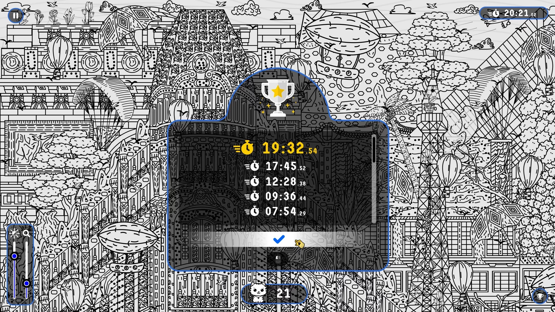 Изображение игры: 101 Cats Hidden in Paris