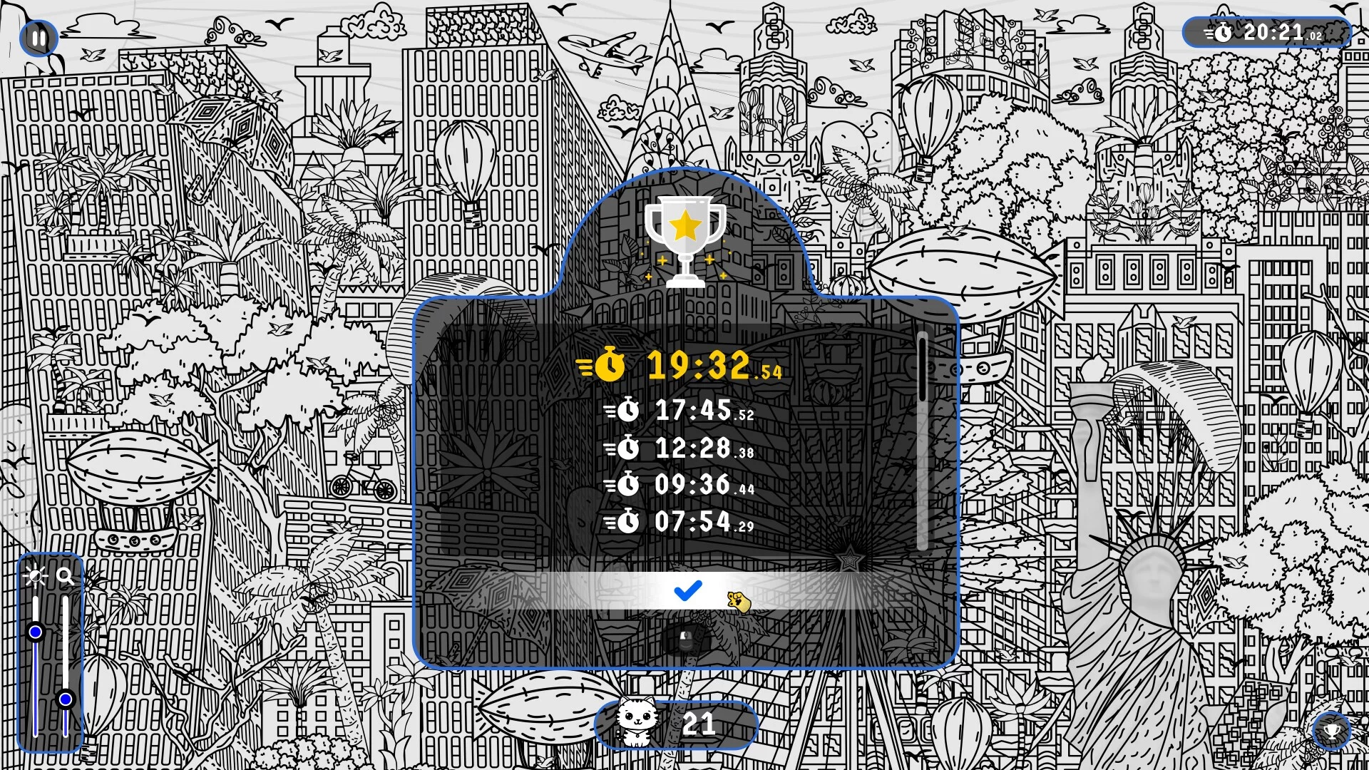 Изображение игры: 101 Cats Hidden in New York