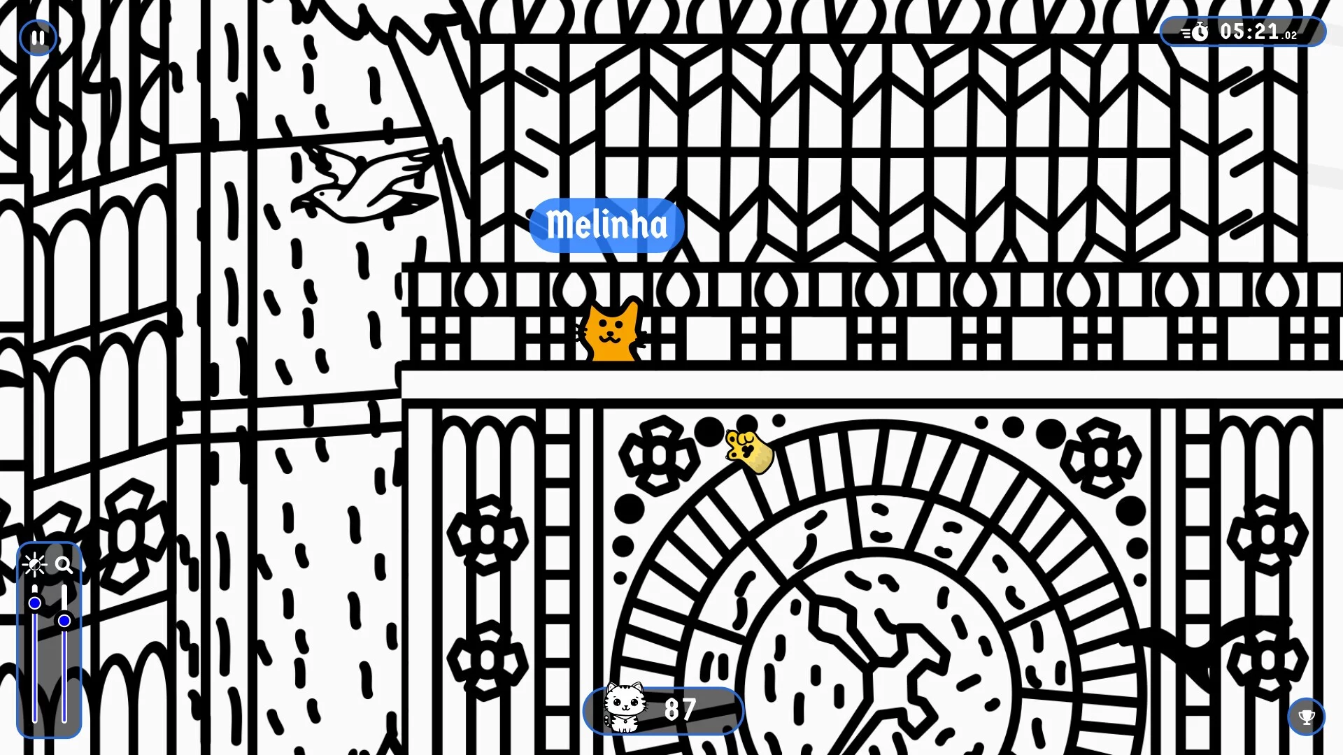 Изображение игры: 101 Cats Hidden in London