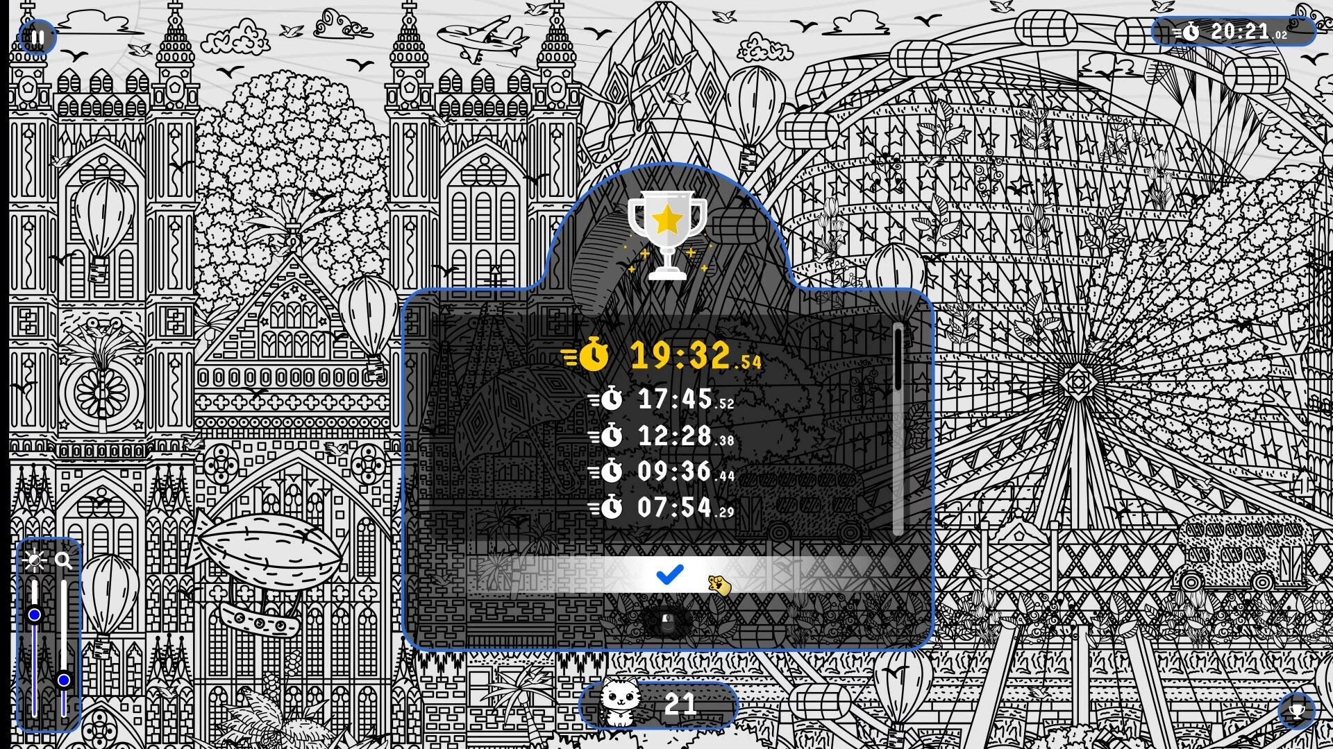 Изображение игры: 101 Cats Hidden in London