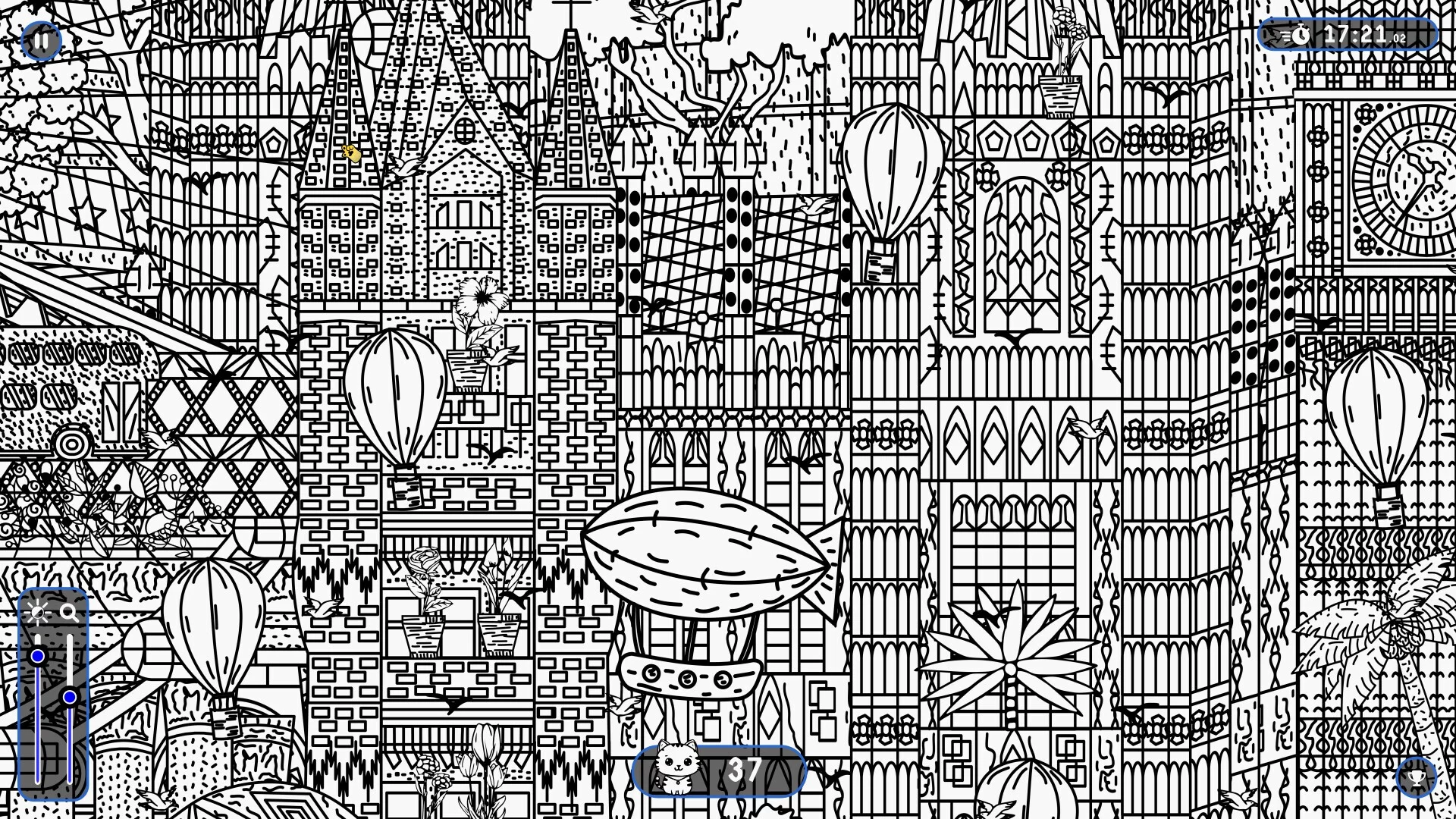 Изображение игры: 101 Cats Hidden in London