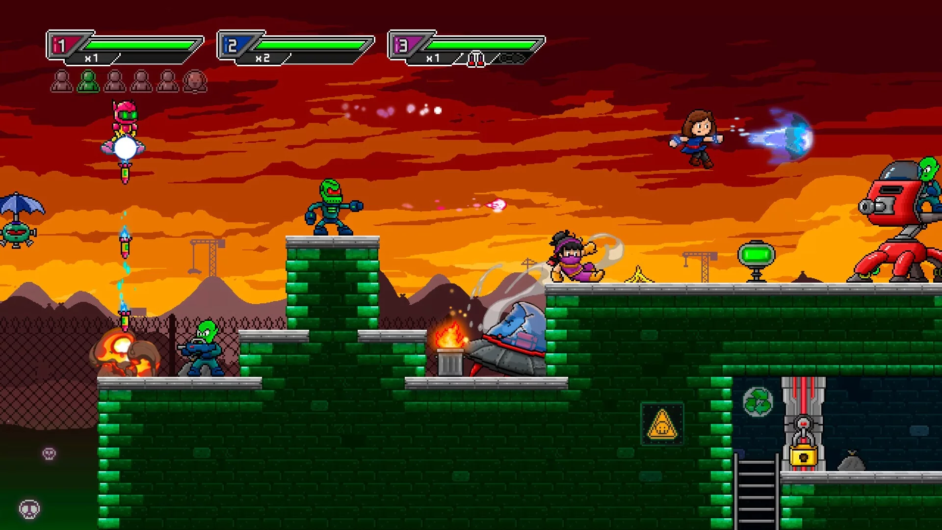 Изображение игры: Basureroes: Invasion
