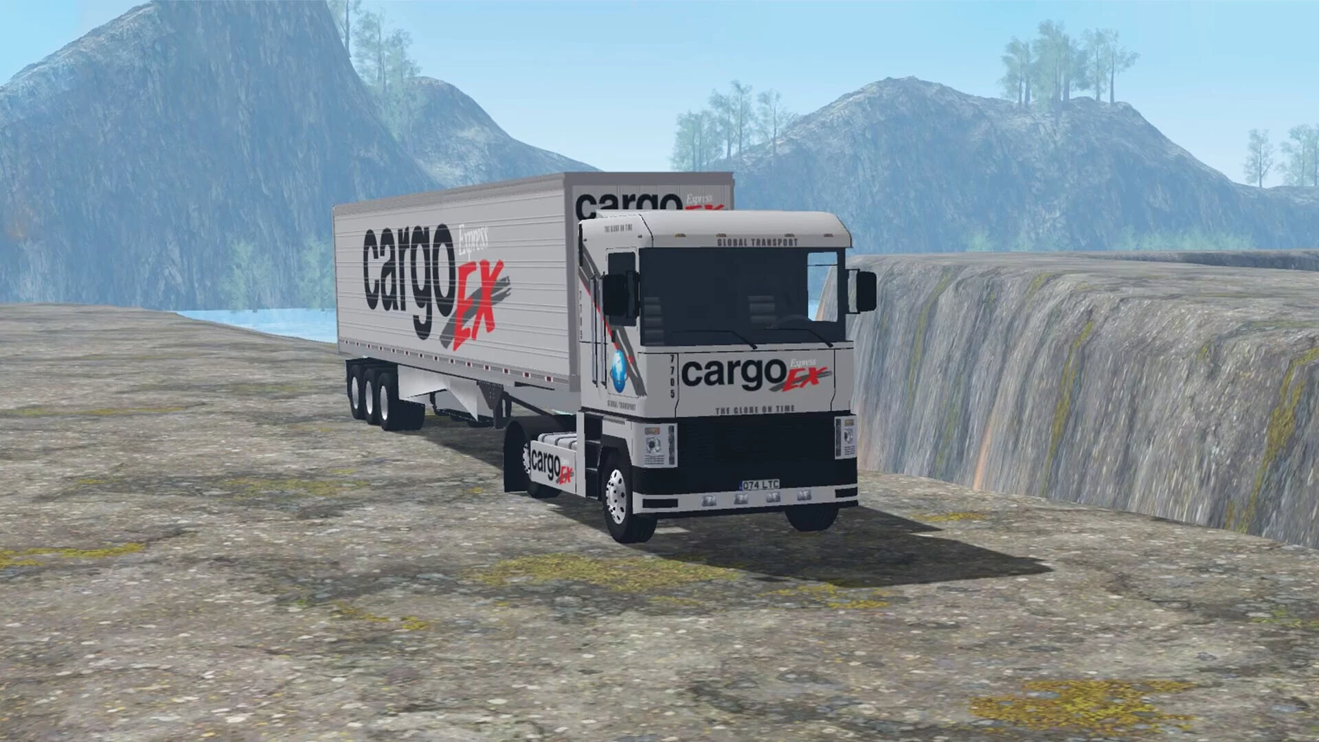 Изображение игры: Truck Driving Cargo Simulator