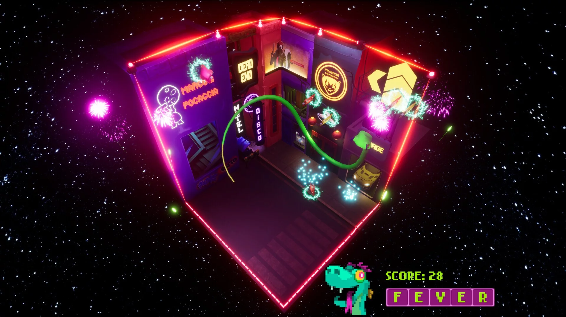 Изображение игры: Cube Snake