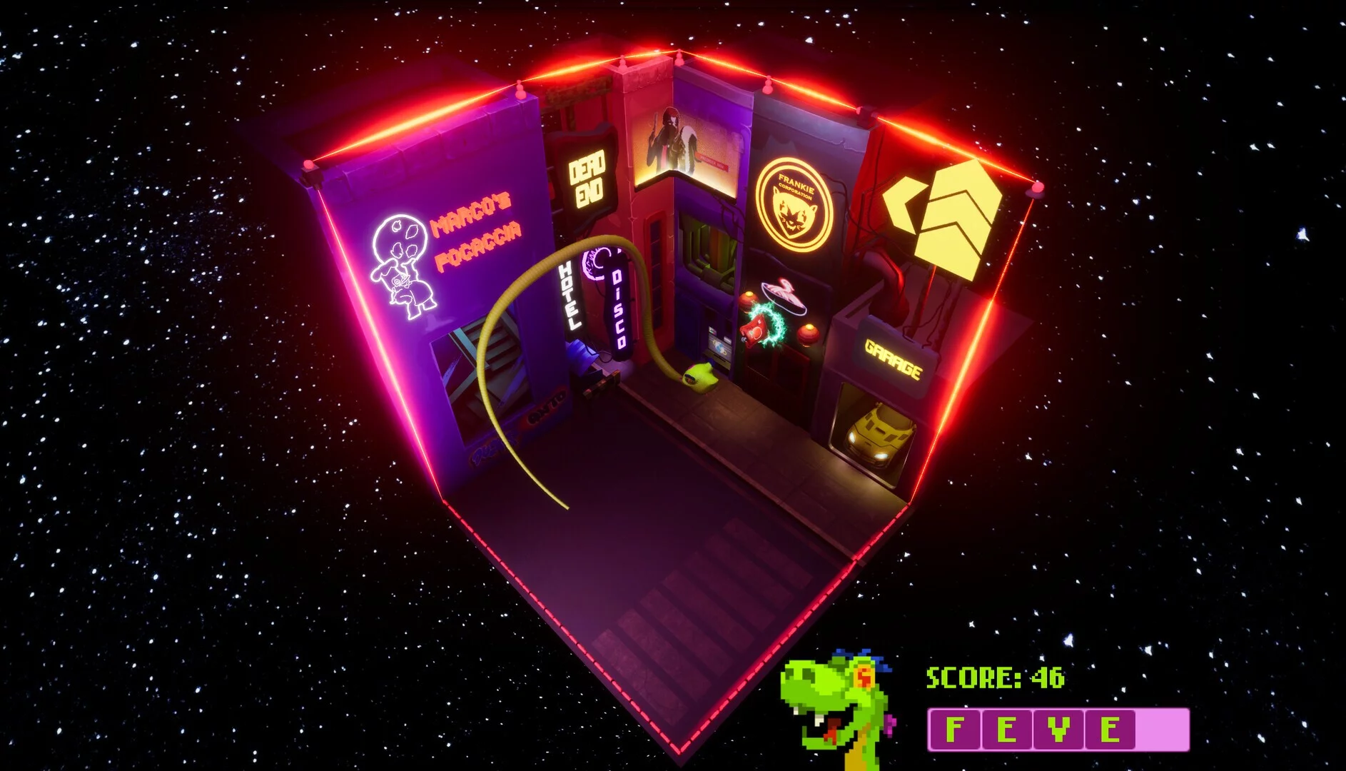 Изображение игры: Cube Snake