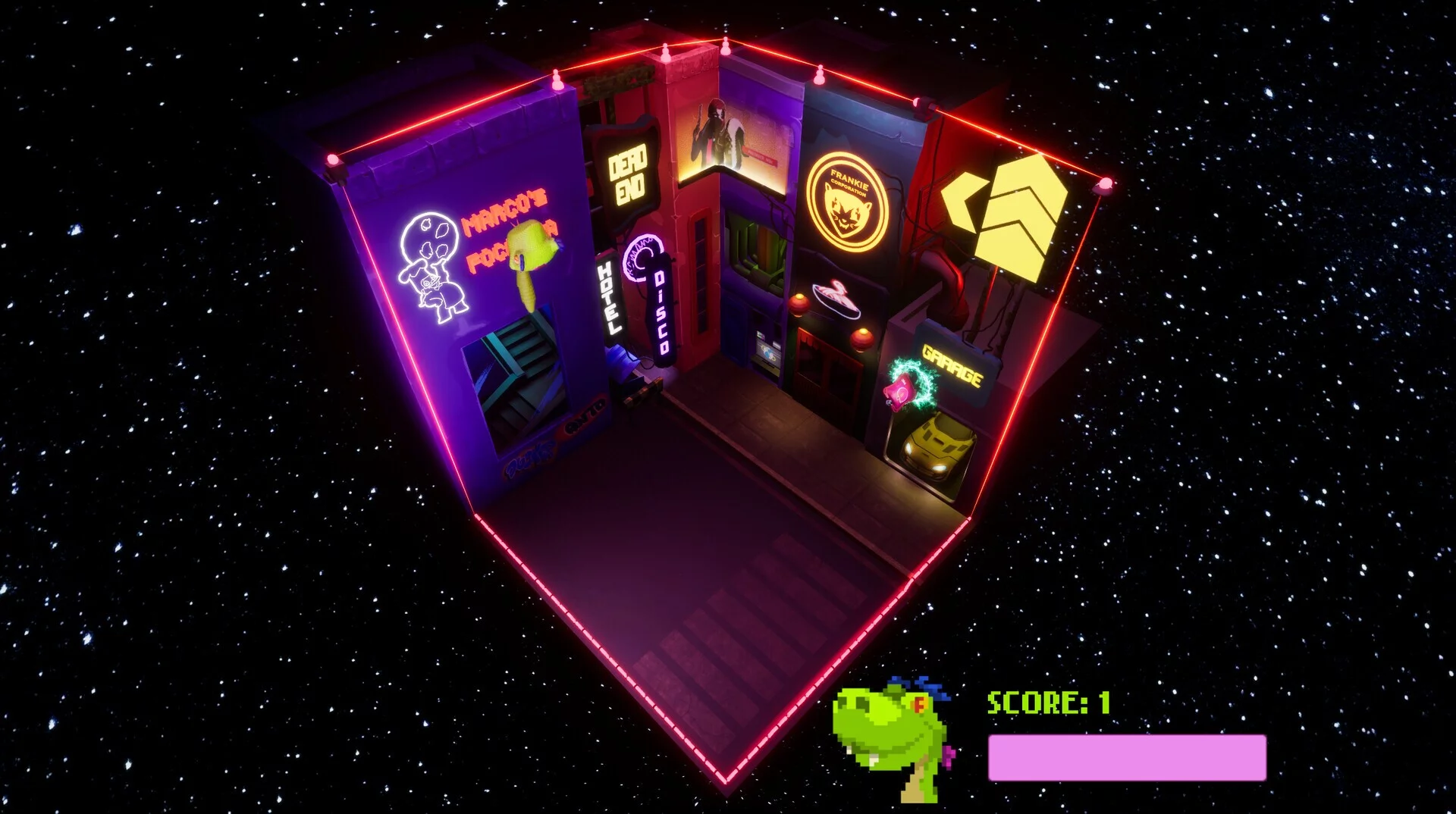 Изображение игры: Cube Snake