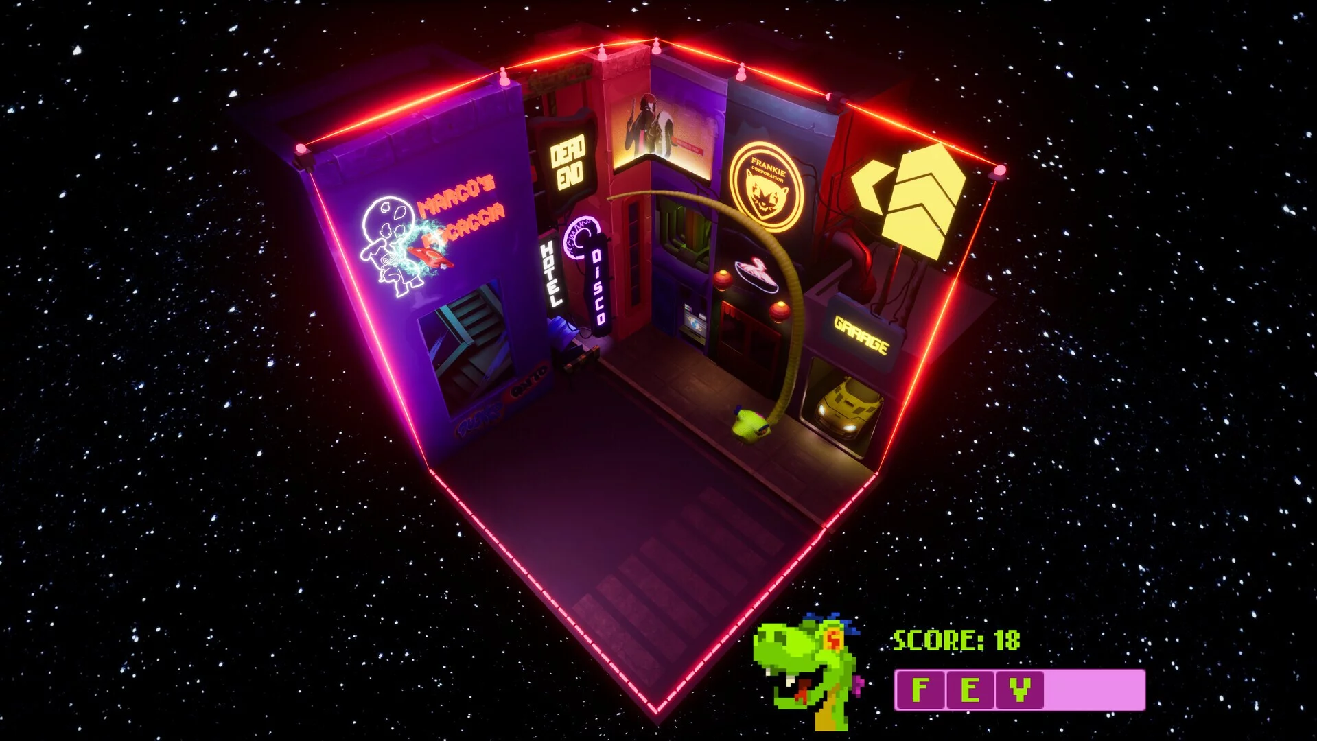 Изображение игры: Cube Snake