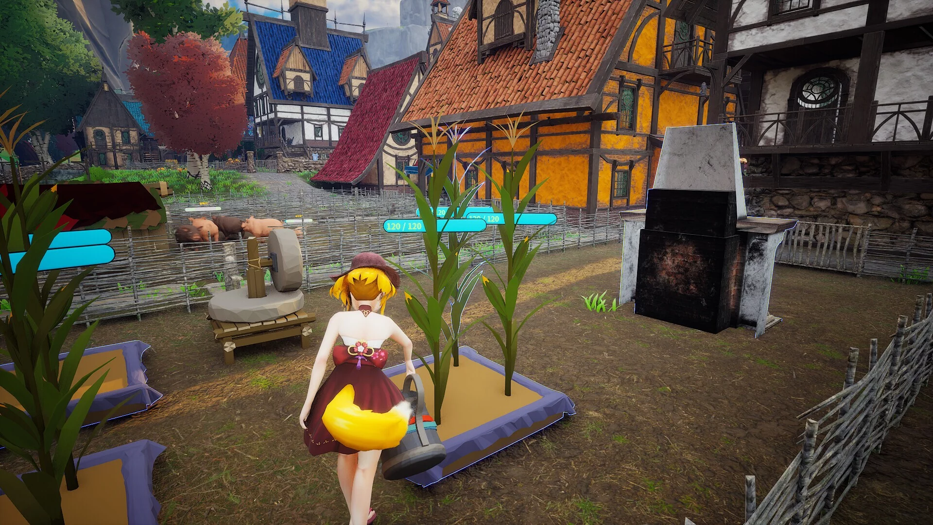 Изображение игры: Monster Girl Saga: Fallen Heroes