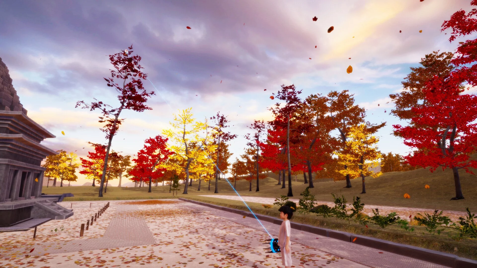 Изображение игры: Wings of The KITE in sky