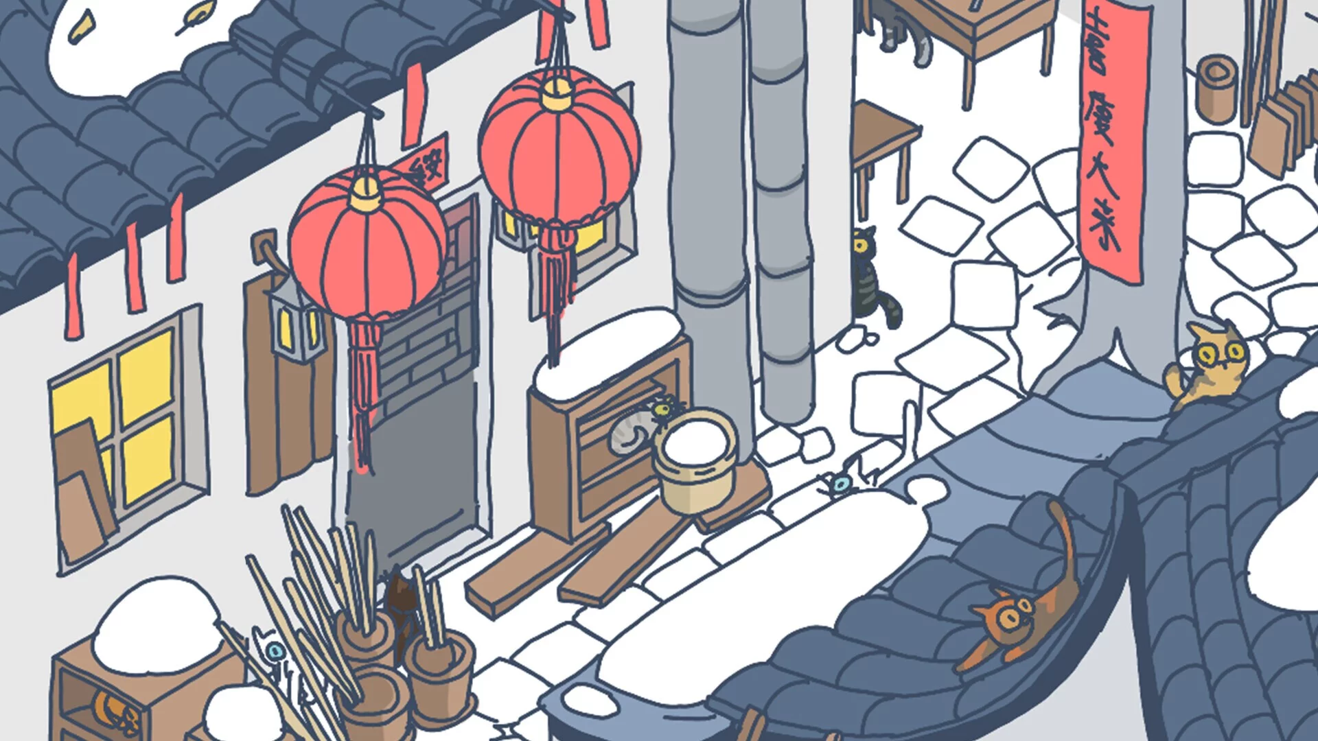 Изображение игры: Hidden Cats - Spring Festival
