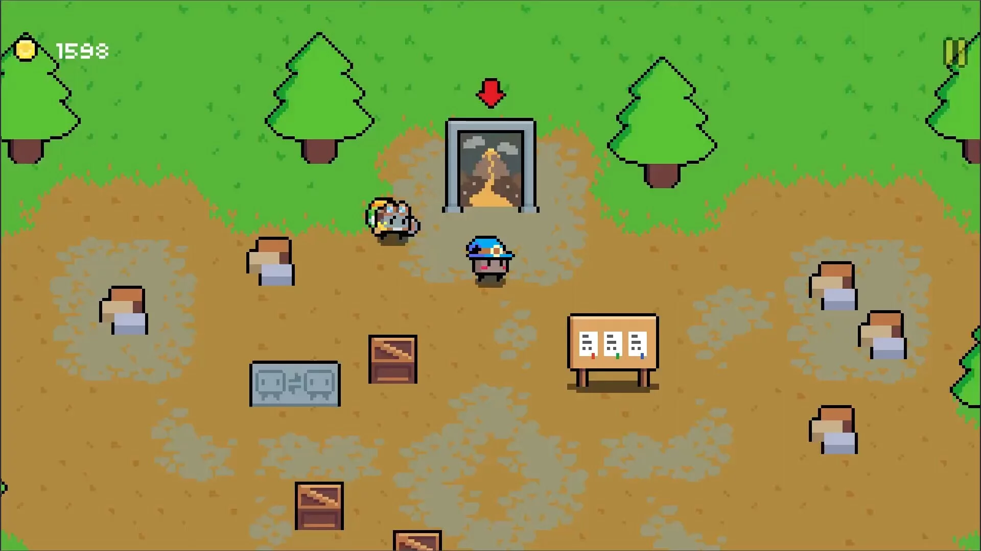 Изображение игры: Smol Survivors