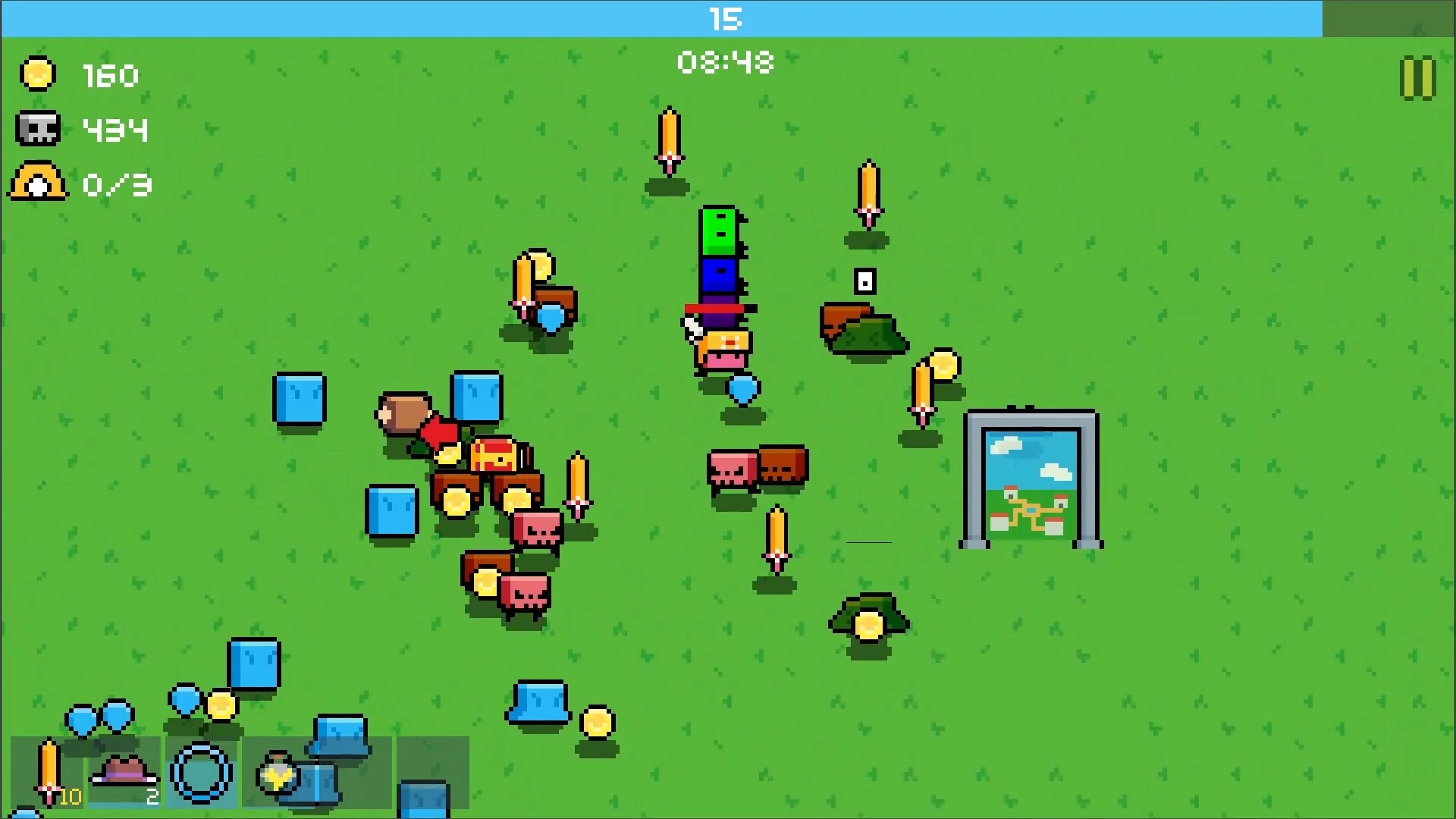 Изображение игры: Smol Survivors