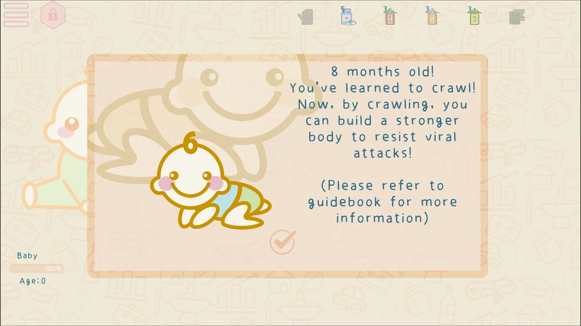 Изображение игры: Survive till 100 years old