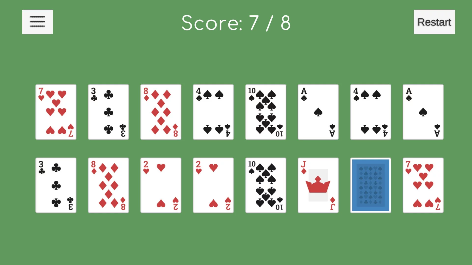 Изображение игры: Card Memory