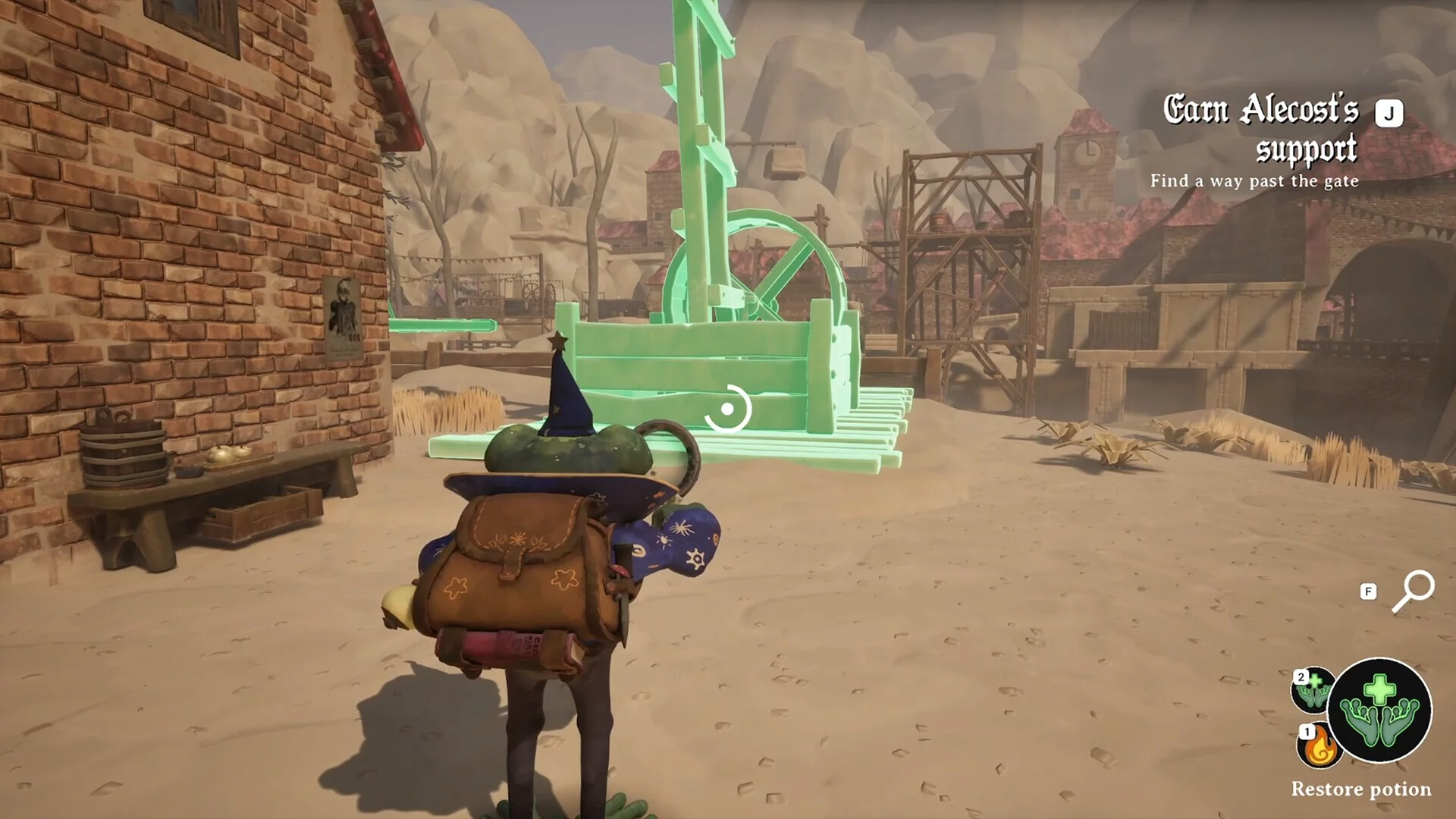 Изображение игры: Bask: The Alchemist Frog