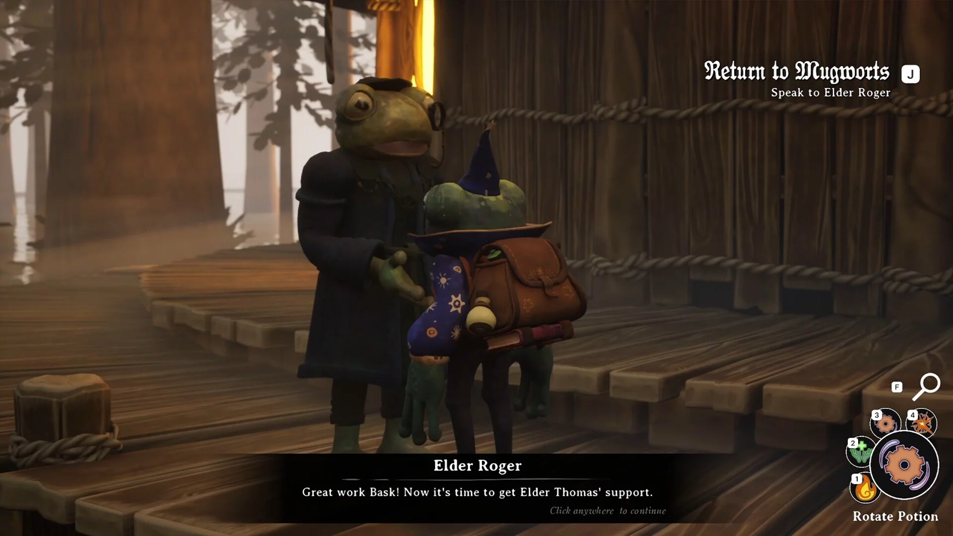 Изображение игры: Bask: The Alchemist Frog