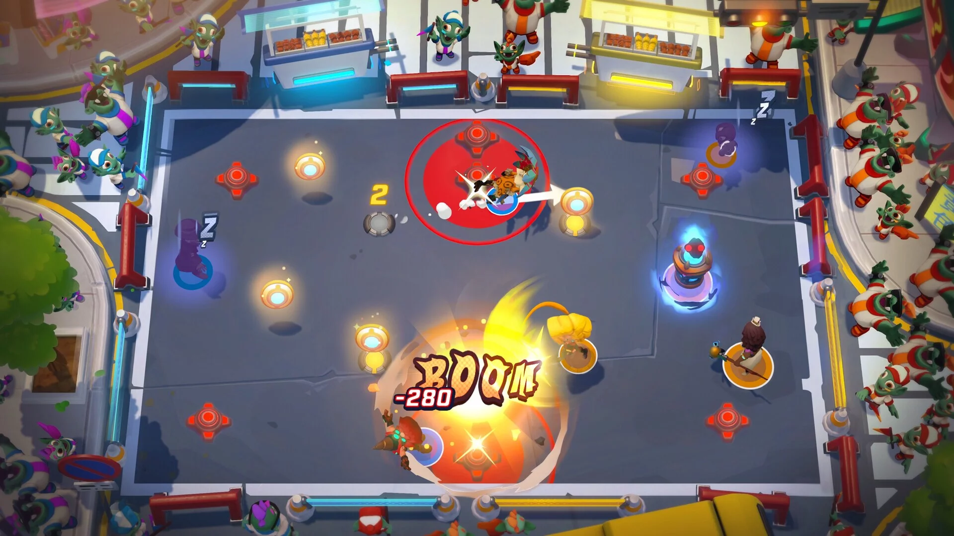 Изображение игры: BUMP! Superbrawl