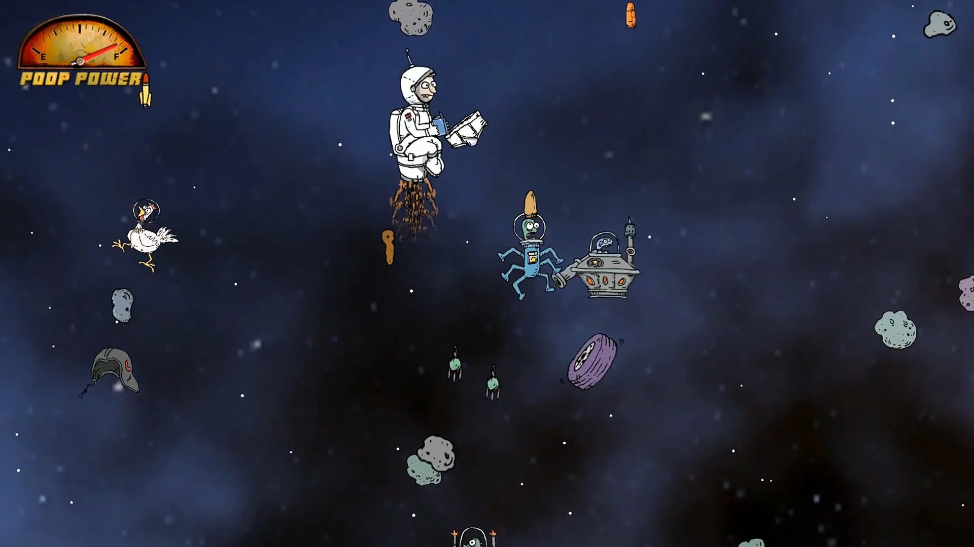 Изображение игры: Poop Rocket