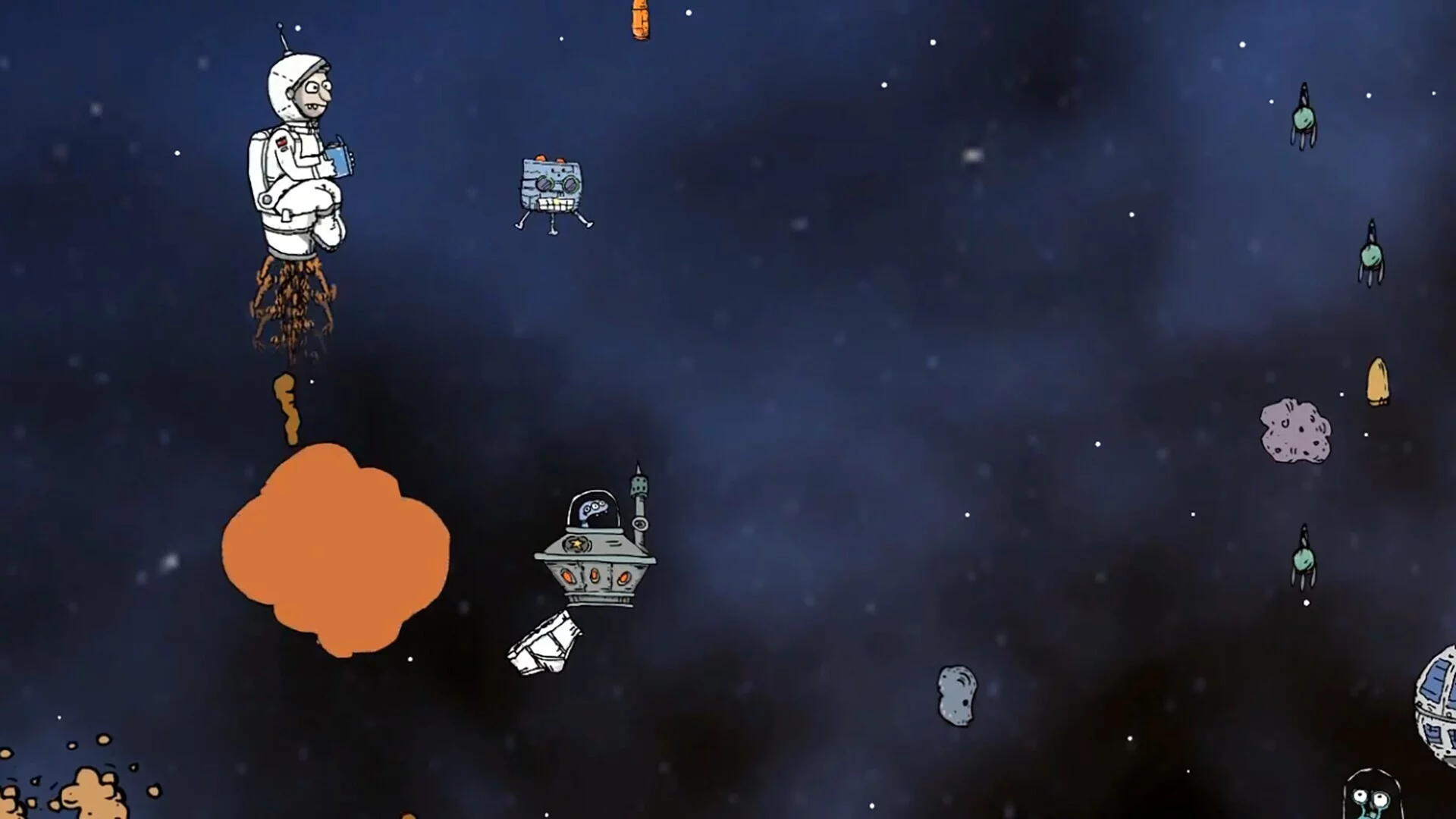 Изображение игры: Poop Rocket