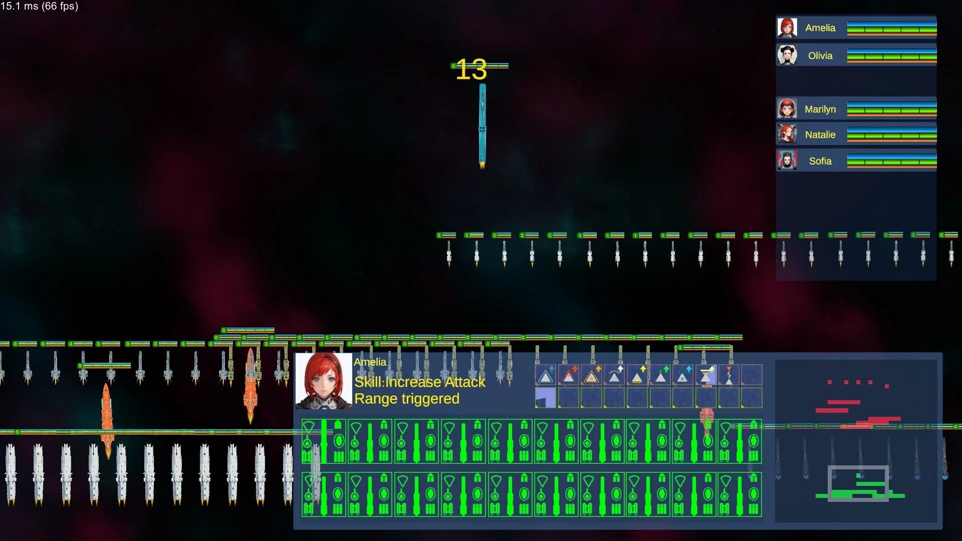 Изображение игры: Automatic Battle:Galaxy General