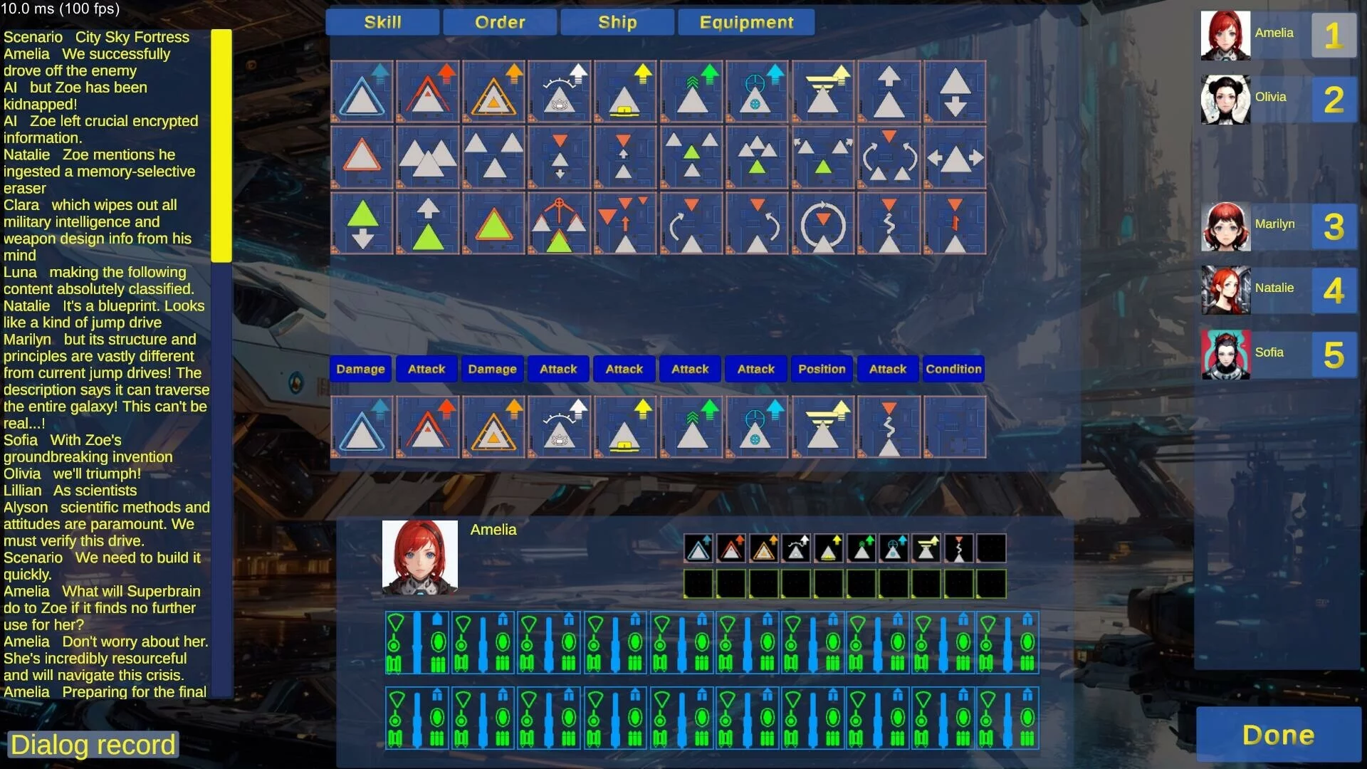 Изображение игры: Automatic Battle:Galaxy General
