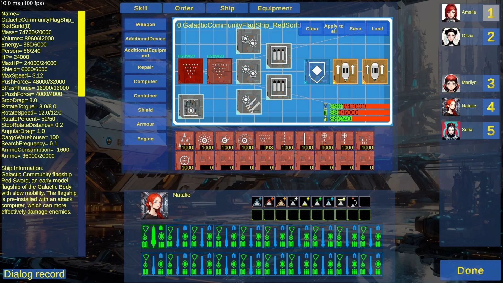 Изображение игры: Automatic Battle:Galaxy General